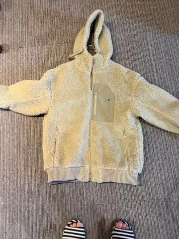 헬리한센 플리스 자켓 XL 베이지