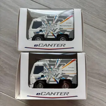 미쓰비시 후소 e캔터 풀백 미니카 2개