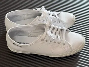 SUPERGA 가죽 스니커즈 43