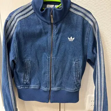 adidas 데님 블루 자켓 L