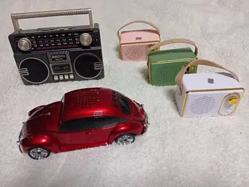 비틀형 미니카와 스피커 세트 [포장 완료 당일 발송]