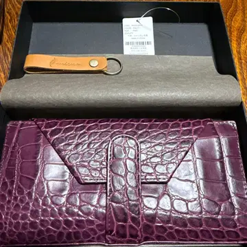 산쿄쇼카이 mieno 가르송식 장지갑 소가죽