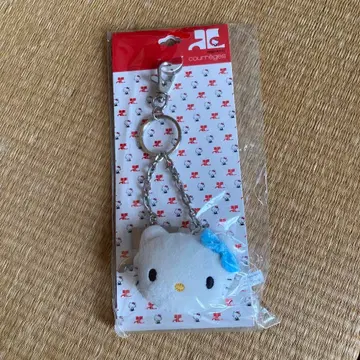 헬로키티 봉제 인형 키링 2