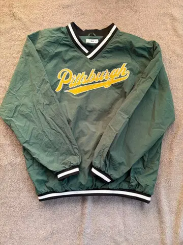 WEGO 그린 나일론 풀오버