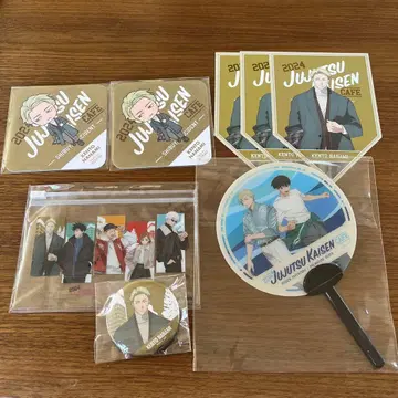 주술회전 나나미 켄토 종합 캔뱃지 코스터 엽서 키링