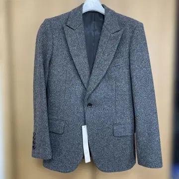 [ 택 포함 새상품 ] 존 로렌스 설리번 테일러드 자켓 울 그레이