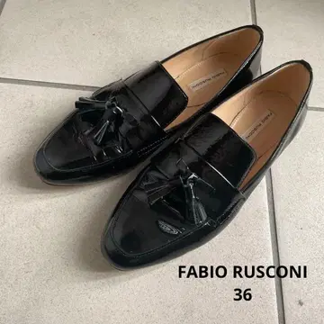 파비오 루스코니 태슬 로퍼 36 23 cm