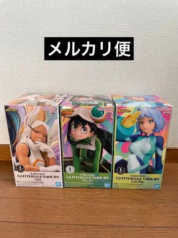 [ 미개봉 ] 나의 히어로 아카데미아 피규어 3개 묶음 판매