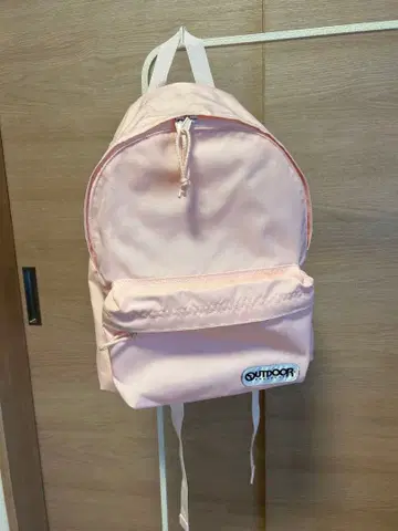 OUTDOOR 핑크 백팩