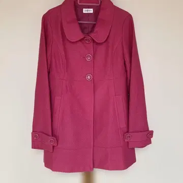 LODISPOTTO 핑크 버튼 코트
