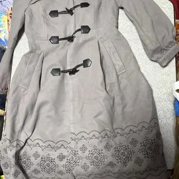 엑시즈팜 더플 코트 미사용 새상품