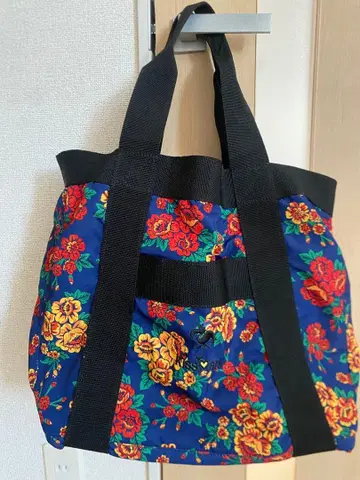 꽃무늬 토트백 대용량