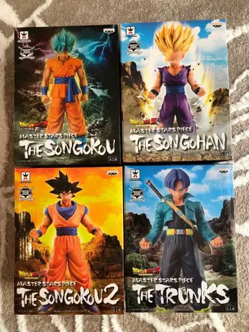 드래곤볼 MASTER STARS PIECE 4체 세트
