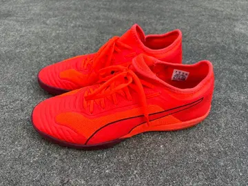 Puma 축구화 US 10 오렌지