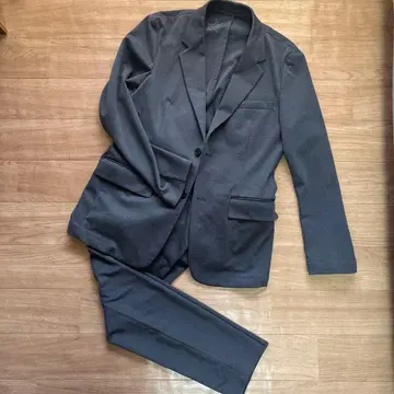 무인양품 저지 캐주얼 수트 M 사이즈 그레이 컬러