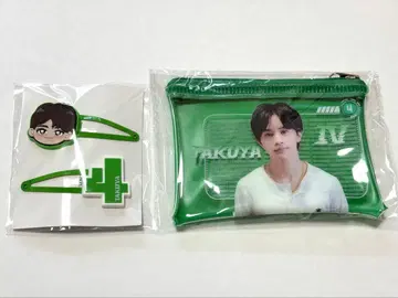 초특급 타쿠야 REAL? 클리어 파우치 헤어 클립 새상품 익명 배송