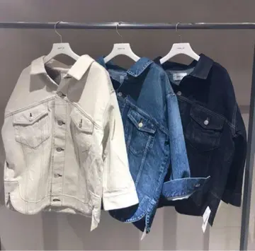 FRAY I.D 프레이아이디 루즈 실루엣 데님 자켓