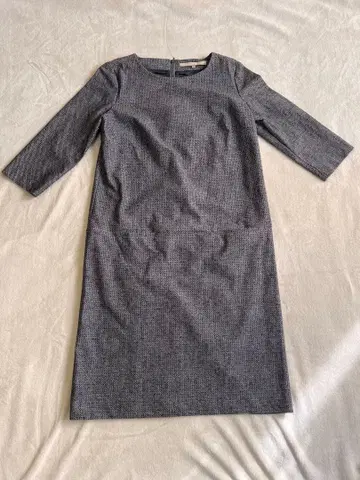 자유구 그레이 7부 소매 원피스 L 사이즈