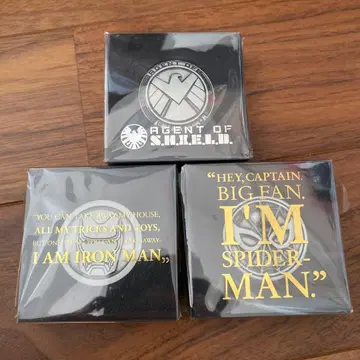 [ 한정품 ] 마블 핀즈 3세트 아이언맨 스파이더맨 쉴드