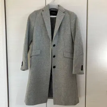 GREEN LABEL RELAXING 체스터 코트 그레이