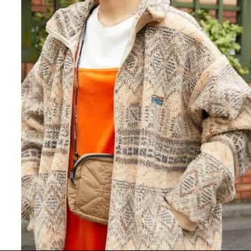 FREAK'S STORE 재규어 플리스 자켓 블루종