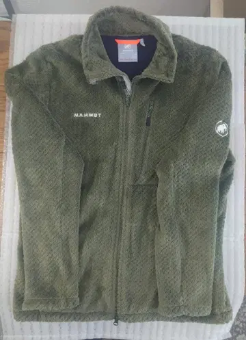MAMMUT 플리스 자켓 M 사이즈 올리브 그린