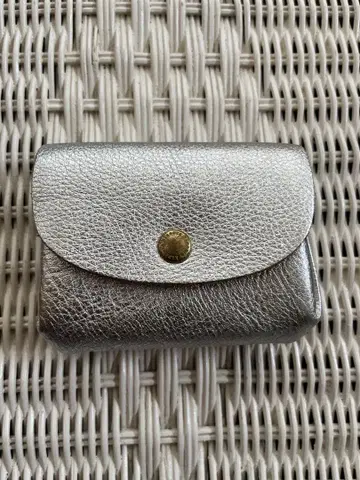 키소라 미니 지갑 메탈릭 루체