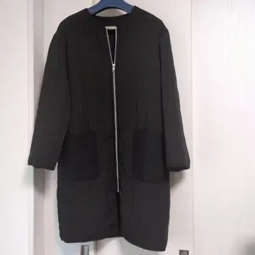 블랙 퀼팅 자켓