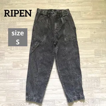 RIPEN 데님 팬츠 블랙 S 사이즈