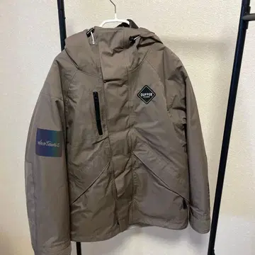 DUFFER WILDTHINGS 후드 부착 다운 자켓