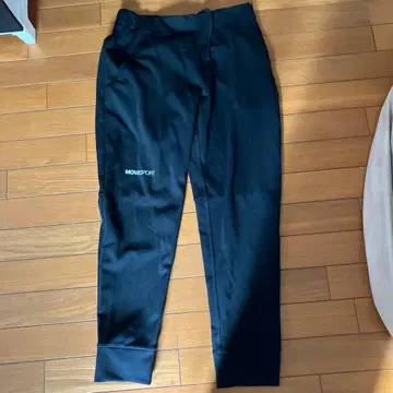 미사용 새상품 MOVE SPORT 블랙 조거 팬츠