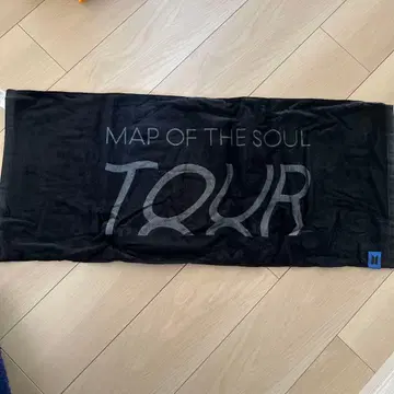 BTS MAP OF THE SOUL TOUR 타월 블랙