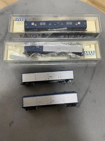 KATO 도카이도선 화물 기차 4량