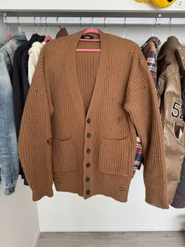 DSQUARED2 브라운 가디건 XS