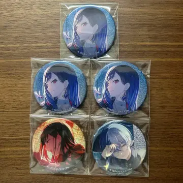 프로세카 42A 아오야기 토우야 시라이시 안즈 캔뱃지