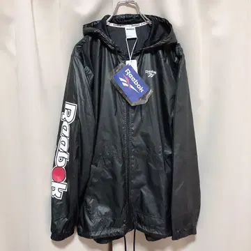 택 포함 새상품 Reebok CLASSIC 나일론 자켓 L 블랙