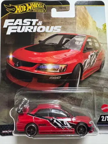 Hot Wheels 랜서 에볼루션 IX 레드