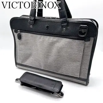 2way 빅토리녹스 비즈니스 백 A4 2층 그레이 브리프 케이스