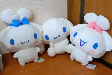 [산리오] 시나모롤 봉제 인형 세트 귀매듭