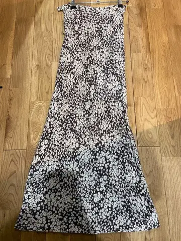 edit for lulu 꽃무늬 롱 스커트