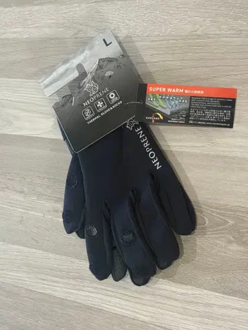 워크맨 장갑 남성용 L 네오프렌 슈퍼웜 낚시