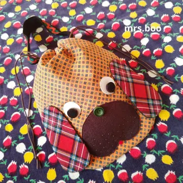 복조리 백 핸드메이드 복조리 백 레트로 복조리 레트로 강아지