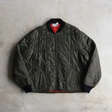 60s 웨스턴 필드 퀼팅 자켓 나일론 XL 빈티지