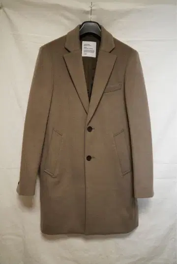 SHIPS 울트라 파인 메리노울 체스터 코트 베이지