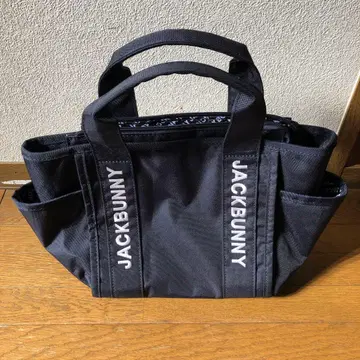 컨디션 최상 JACKBUNNY 블랙 토트백