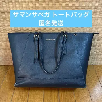 사만사 베가 토트백 A4 네이비
