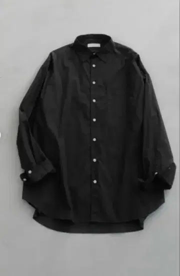 remer 루즈 베이직 셔츠 블랙 M