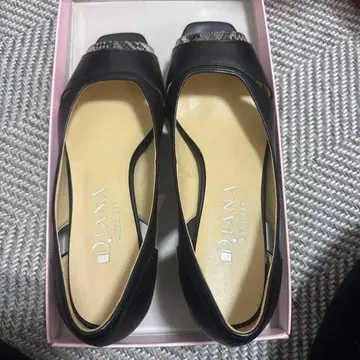 DIANA 블랙 하이힐 펌프스 23.5cm EE