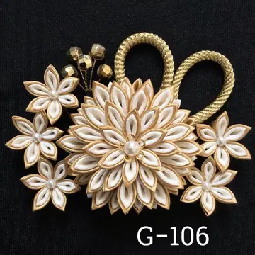 츠마미세이잔 머리 장식 결혼식 성인식 졸업식 사전 촬영