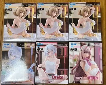 SEGA의 Yumemirize 시리즈 피규어 6개 묶음 판매